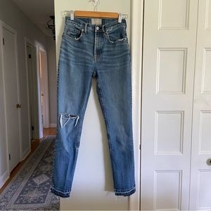 EVERLANE high-rise straight jean